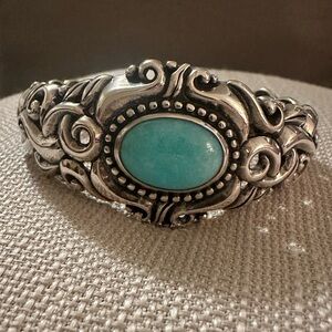 Carolyn Pollack SS Amazonite Cuff
